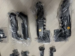 Кронштейн-подставка для двух мониторов North Bayou NB F160 VESA 17" - 27" настольный с 3D регулировкой и функцией PIVOT Черный фото от покупателей 3