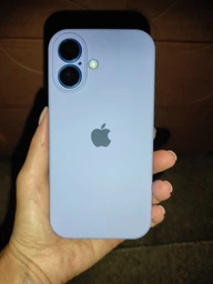 Чохол на Apple iPhone 16 / для айфон 16 силікон Бузковий / Dasheen