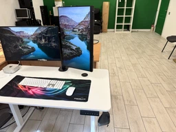 Стіл Mealux PowerDesk Energy Antique з електрорегулюванням висоти (арт. EVO-201 Energy A/B)