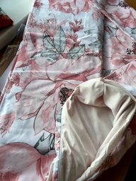 Комплект постельного белья MirSon Двуспальный 175х210 см 17-0726 Peony Whisper Бязь (2200010772074) фото от покупателей 5