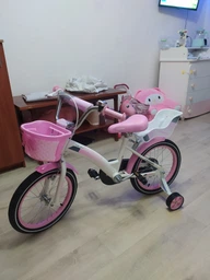 Велосипед Crosser Kids Bike 16" Розовый фото от покупателей 3