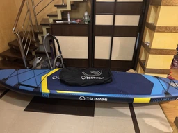 Надувная SUP доска TSUNAMI PRO 350 см с веслом T13 (P-5905973405614) фото от покупателей 3