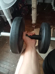 Гантели с функцией штанги 2в1 Fit-On 32 кг (2020-0004) фото от покупателей 7