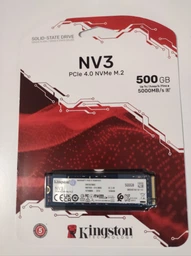 Накопичувач SSD Kingston NV3 500 GB (SNV3S/500G) фото от покупателей 5
