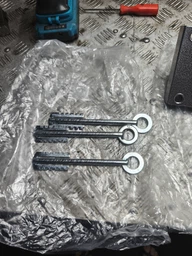 Накладной гаражный замок Чернигов обратного хода крючок двойной с направляющей фото от покупателей 1