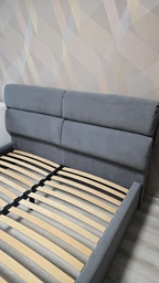 Ліжко EdinburghDesign Rosto 93 Standart 120x200 сірий фото від покупців 3