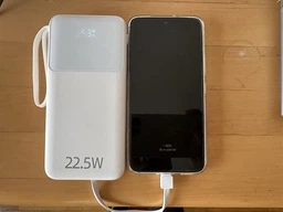 Power Bank 10000 mAh 22.5W Fast Charge, Вбудовані 4 кабелі Black фото від покупців 2