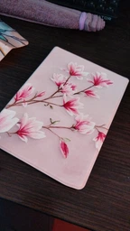 Обложка чехол kwmobile Flip для PocketBook 743K3 InkPad Color 3 Magnolias