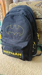 Рюкзак школьный Kite teens DC Comics Batman DC24-2575M (LED) 42x29x18 см черный фото от покупателей 1