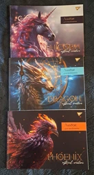 Набор альбомов для рисования Yes Mystical animals А4 40 листов на спирали х 3 шт (4823092282576) фото от покупателей 3