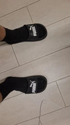 Чоловічі шльопанці для пляжу Puma Divecat v2 36940001 46 30 см Чорні (4060979067790)