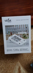 Тонометр автоматический VEGA 3H Comfort с индикатором аритмии фото от покупателей 2