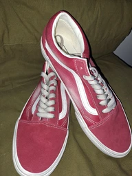 Женские кеды кожаные низкие Vans VN000CR5CJH1 36 (4.5US) 22.5 см Красные (197063295624) фото от покупателей 1