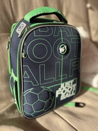 Рюкзак шкільний каркасний YES H-100 Football 35х28х15 см 15 л фото від покупців 1