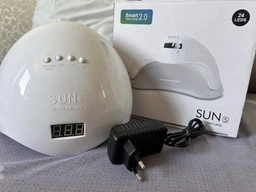 Лампа для маникюра UV+LED SUN 5 White (белая) питание от USB, 48 Вт фото от покупателей 3
