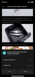Мультипіч Xiaomi Smart Air Fryer MAF10 White (6.5L) фото від покупців 7