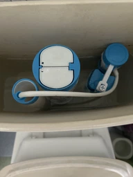 Комплект универсальный арматуры для сливного бачка AQUA-LINK с двойным сливом 3/6л с клапаном нижней подачи воды
