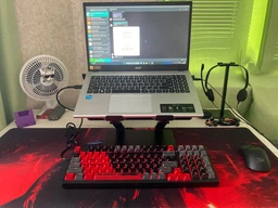 Подставка для ноутбука OfficePro LS111B Aluminum alloy Black фото от покупателей 1