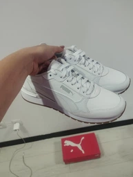 Женские кроссовки Puma ST Runner v4 L 39906802 36 (3.5UK) 22.5 см White/Black/Cast Iron (4067979405607) фото от покупателей 12