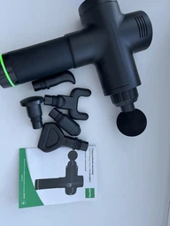 Массажер перкуссионный RZTK Body Gun + 6 насадок фото от покупателей 5