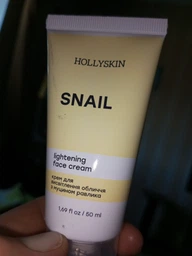 Смягчающий крем для лица Hollyskin Snail с муцином улитки 50 мл (4823109700598)