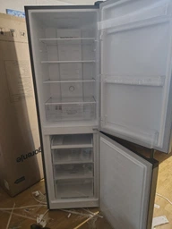 Холодильник Gorenje з нижн. мороз. камерою, 185х60х60см, 2 дв., Х- 207л, М- 93л, A++, NoFrost Plus, Fresh zone, Зовн. Диспл, сірий фото от покупателей 3