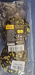 Массажный мяч двойной 4FIZJO EPP DuoBall 08 Black/Yellow (P-5907222931301) фото от покупателей 2