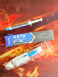 Термопаста RZTK Arctica MX-6 со шпателем 4 г фото от покупателей 8