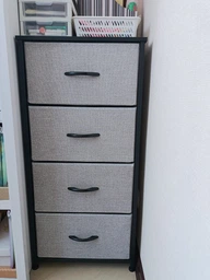 Комод побутовий LUMINARIA PERFECT GRAY 4B (органайзер для зберігання речей та одягу) фото от покупателей 1