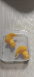 Беруши универсальные для плавания и от шума в пластиковом футляре Earplugs Yellow (желтый) фото от покупателей 3