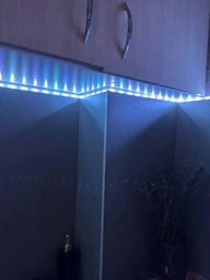 Светодиодная LED лента 5м Smart RGB + White с пультом и USB питанием. Управление через телефон Bluetooth 5050 Совместимость с Авто, ТВ, ПК (модель Striscia Led RGB) БЕЛАЯ фото от покупателей 1
