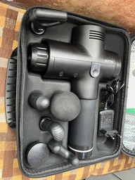 Массажер перкуссионный RZTK Body Gun + 6 насадок фото от покупателей 2