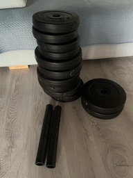 Гантели с функцией штанги 2в1 Fit-On 32 кг (2020-0004) фото от покупателей 3