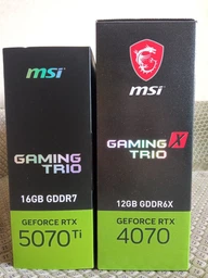 Видеокарта MSI GeForce RTX 5070 Ti 16G GAMING TRIO OC фото от покупателей 4