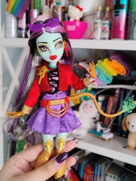 Кукла Монстер Хай Джинафаер Лонг с питомцем Monster High Jinafire Long with Pet Dog Cloudy Mattel (HYV58) фото от покупателей 1