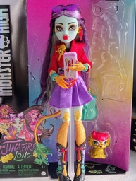 Кукла Монстер Хай Джинафаер Лонг с питомцем Monster High Jinafire Long with Pet Dog Cloudy Mattel (HYV58)