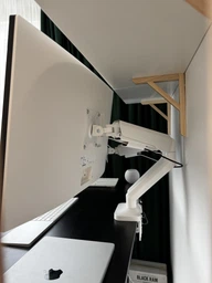 Настольное крепление для двух мониторов OfficePro MA452W с пружиной 17-35" 2~12 кг White фото от покупателей 1