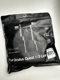 Кабель Oculus Link Type-C – Type-C 20 Гбит/с для Oculus Quest 1/2/3 5 метров Black
