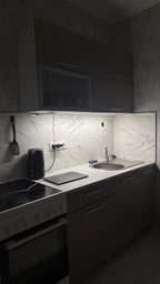 LED світильник комплект підсвітки під шафи 40 см безконтактний датчик, підсвітка робочої зони, білий фото від покупців 2