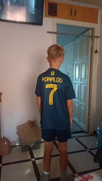 Форма футбольна дитяча Lion SPORT Ronaldo (Роналдо) Al-Nasr «Аль-Наср» 2024, 28- 150-155, синій фото от покупателей 1