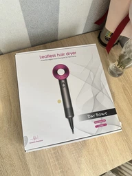 Фен для волос с 6 магнитными насадками Super Hair Dryer 1600Вт, фен-стайлер 6в1 для сушки и укладки волос с 3 температурными режимами и 3 скоростями, компактный фен для создания причесок DS1805-Rose фото от покупателей 1