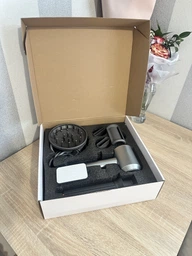 Фен для волос с 6 магнитными насадками Super Hair Dryer 1600Вт, фен-стайлер 6в1 для сушки и укладки волос с 3 температурными режимами и 3 скоростями, компактный фен для создания причесок DS1805-Rose