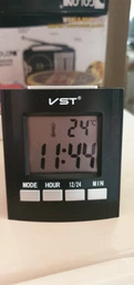 Часы электронные говорящие VST-7027С, температура, 2*AA