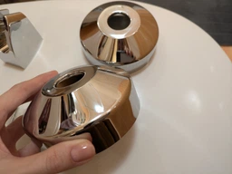 Декоративная фигурная чашка (фланец) REMER 147 100мм фото от покупателей 1