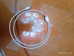 Кабель USB на Type-C 65W PD SUPER VOOC/6A 1m OPPO (RED) фото від покупців 1