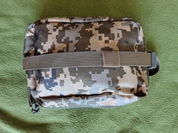 Подсумок аптечка быстросъемная тактическая MOLLE пиксель ВСУ MM-14 для РПС, разгрузки или жилет фото от покупателей 3