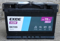 Автомобільний акумулятор Exide Start-Stop AGM 62Ah Ев (-/+) (680EN) (д242*ш175*в190) (EK620)