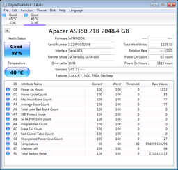 SSD диск Apacer AS350X 512GB 2.5" SATAIII 3D NAND (AP512GAS350XR-1) фото от покупателей 8