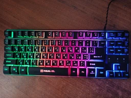 Клавіатура REAL-EL 8710 Gaming TKL Backlit, black фото от покупателей 2