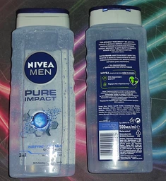 Гель для душу NIVEA MEN Pure Impact 3 в 1 для тіла, обличчя та волосся 250 млл (4005808765560/4006000009360) фото від покупців 1